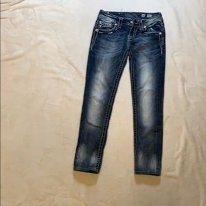 Dark Faded Miss Me Jeans